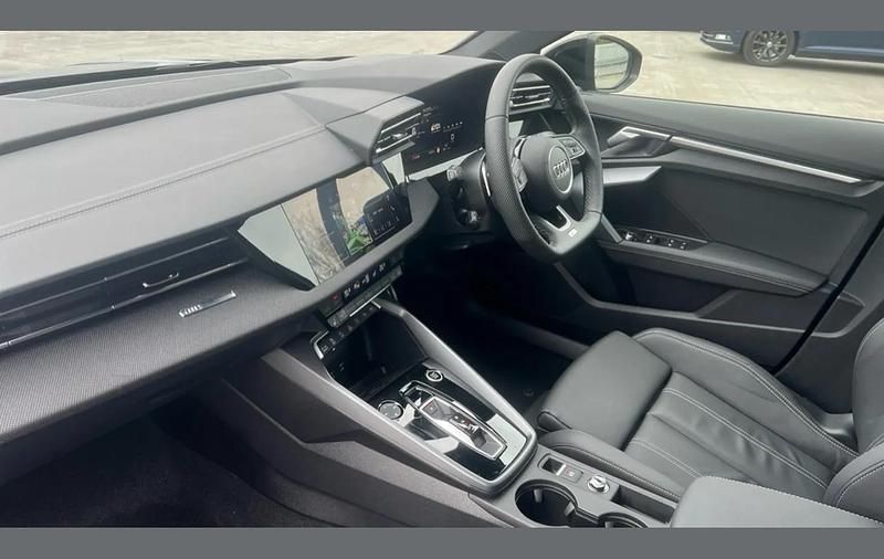 Used Audi A3 Black Edition 147 HP (108 kW) 2025 Blue Hatchback