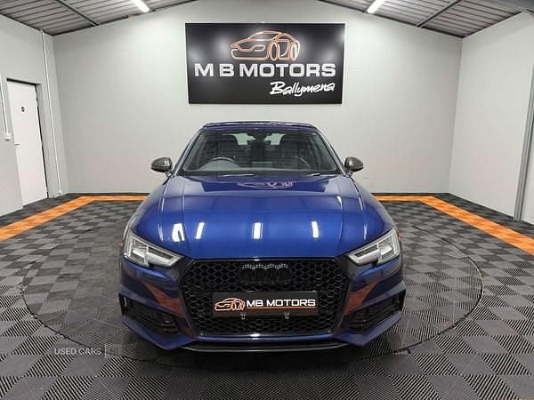 Used Audi A4 S-Line 190 HP (139 kW) 2017 Blue Sedan