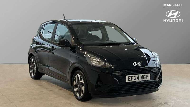 Black Used 2024 Hyundai i10 Advanced Hatchback | £14,187 (Fair price) - Image 1/4
