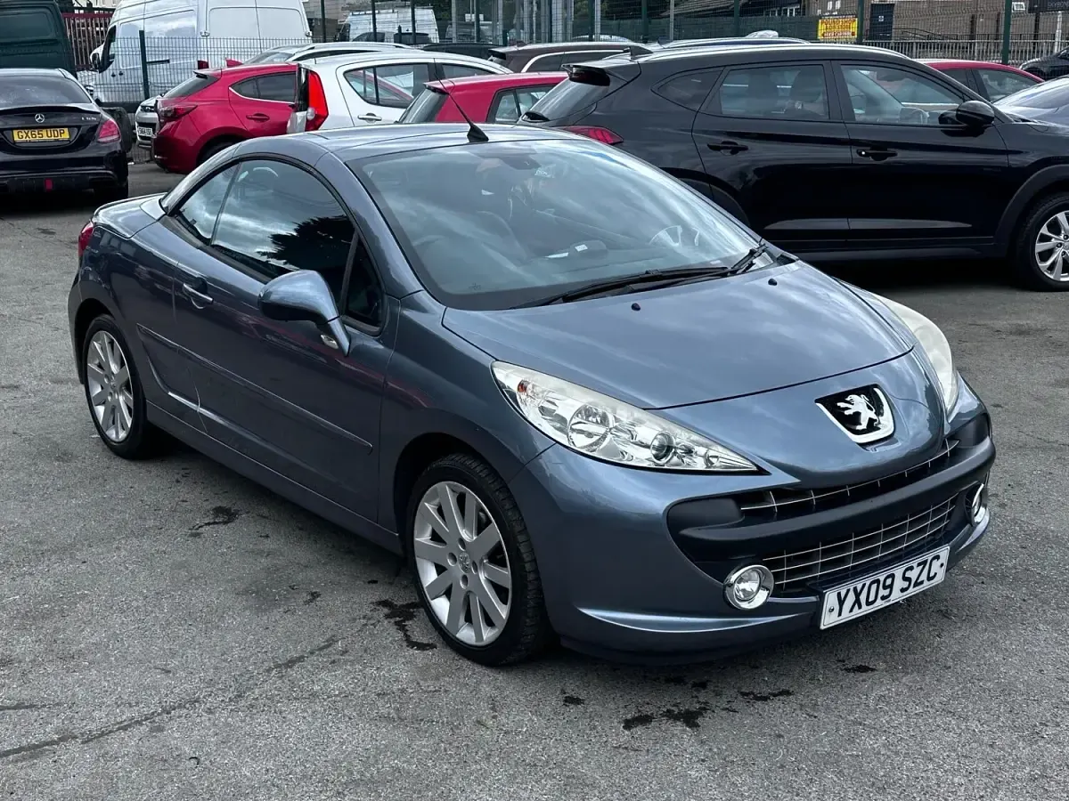 Used Peugeot 207 CC GTi 2009 Grey Cabriolet