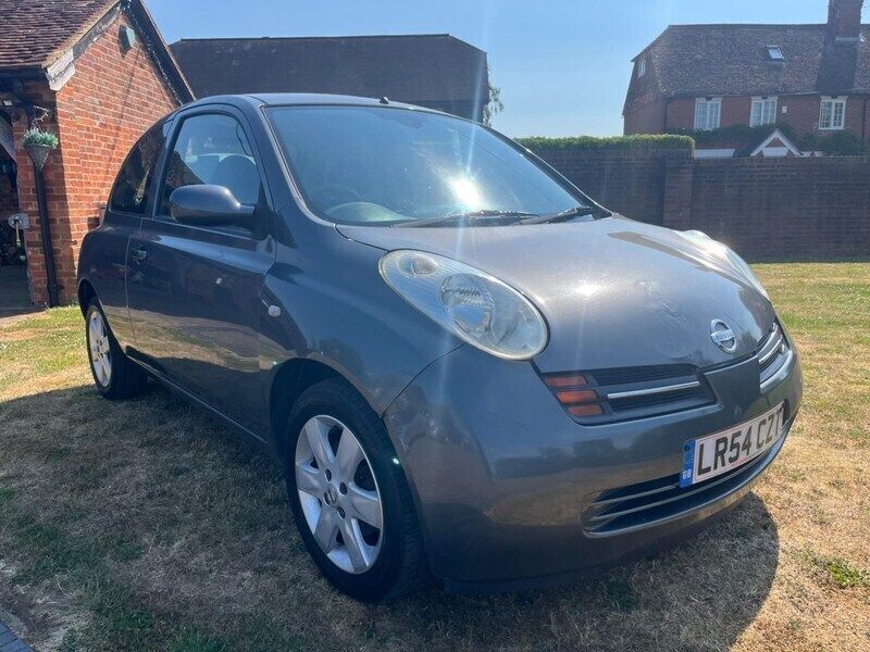 Grey Used 2004 Nissan Micra SE Hatchback | £1,195 (Fair price) - Image 1/4
