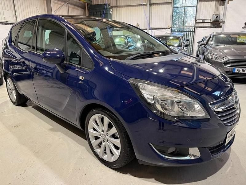 Used Vauxhall Meriva 100 HP (73 kW) 2014 Blue MPV