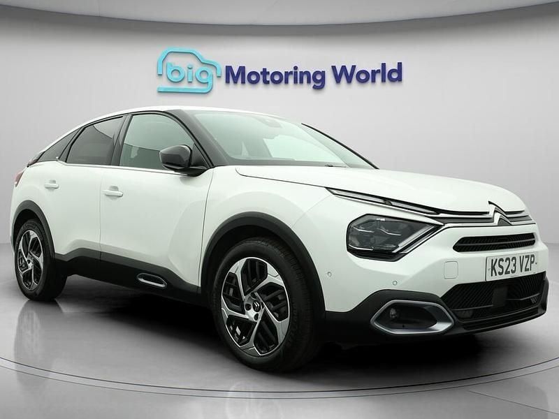 White Used 2023 Citroën C4 Shine Hatchback | £14,232 (Good price) - Image 1/4