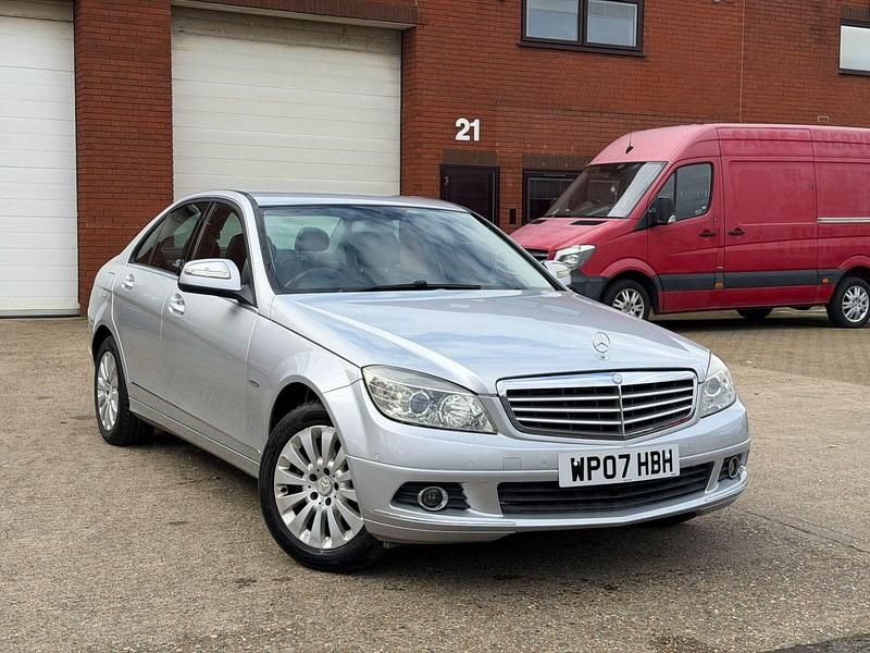 Used Mercedes C200 Elegance 184 HP (135 kW) 2007 Silver Sedan