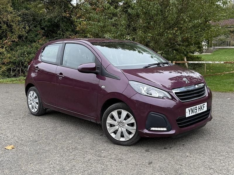 Purple Used 2019 Peugeot 108 Active Hatchback | £6,604 (Fair price) - Image 1/2