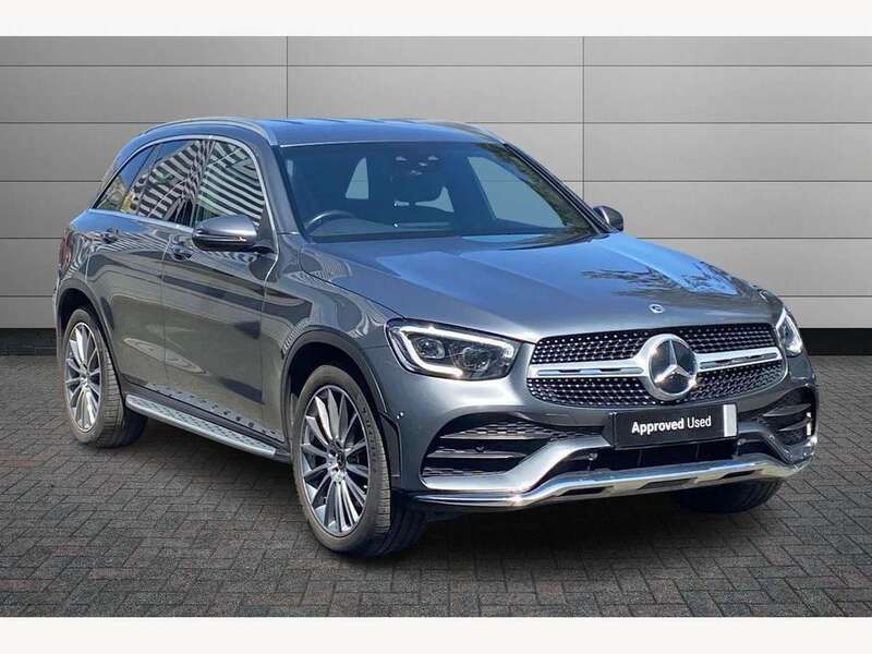 Grey Used 2021 Mercedes GLC220 AMG Line Premium SUV | £32,990 (Expensive) - Image 1/4