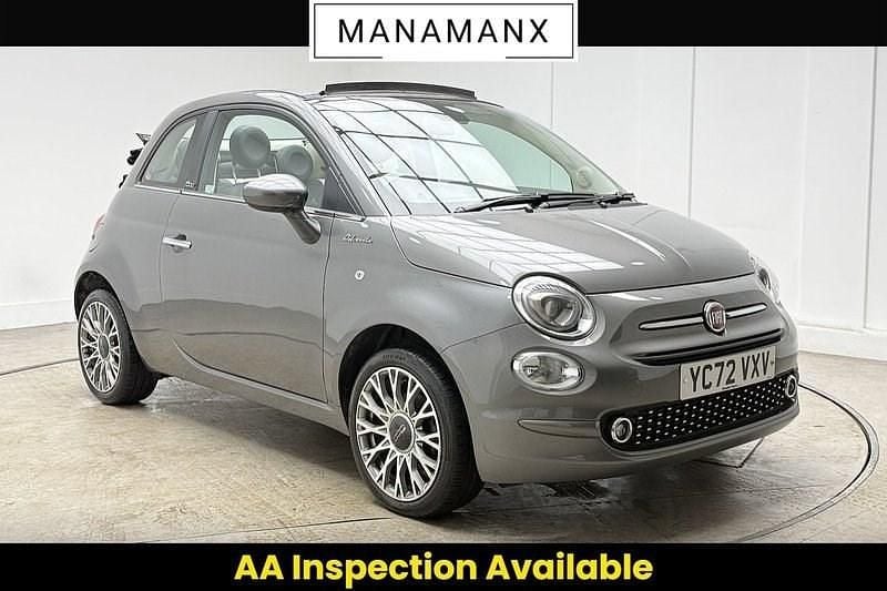 Used Fiat 500C Dolcevita 70 HP (51 kW) 2022 Electroclash grey Cabriolet