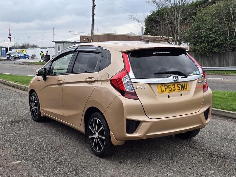 Used Honda Jazz Hybrid 2013 Brown Hatchback