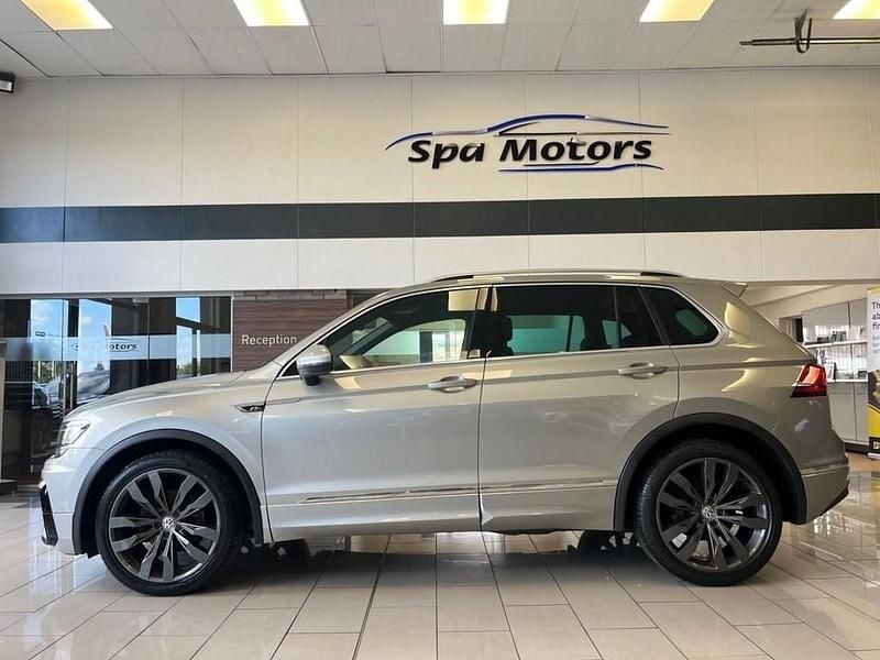 Used VW Tiguan R-line 150 HP (110 kW) 2018 Silver SUV