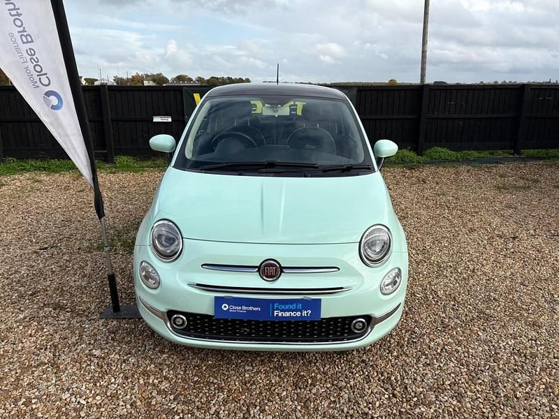 Used Fiat 500 Lounge 2017 Green Hatchback