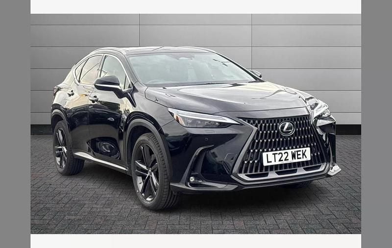 Velvet black Used 2022 Lexus NX350h SUV | £35,011 (A bit pricey) - Image 1/3