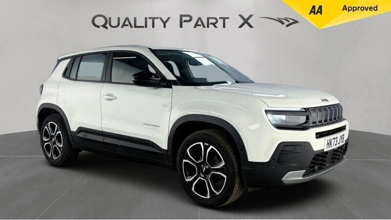 White Used 2024 Jeep Avenger Altitude SUV | £18,800 (Good price) - Image 1/4