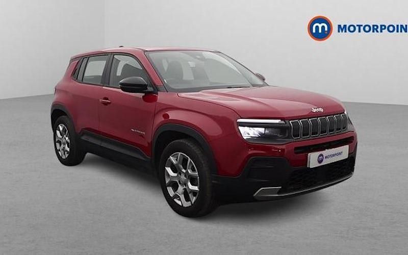 Used Jeep Avenger Altitude 101 HP (74 kW) 2024 Red SUV