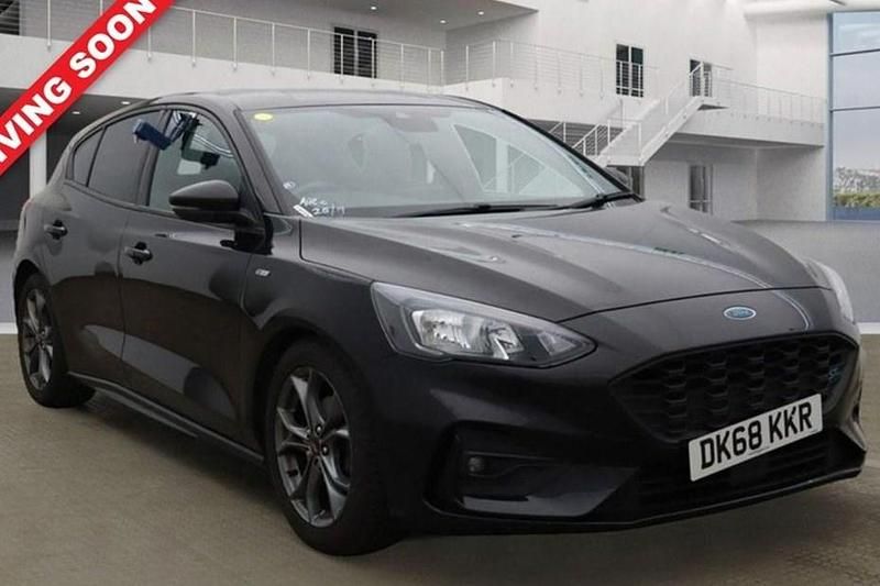 Black Used 2019 Ford Focus ST-Line Hatchback | £10,800 (Fair price) - Image 1/1