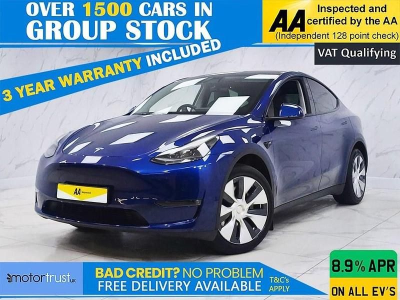 Used Tesla Model Y Long Range AWD 282 kW (384 HP) 2023 Blue SUV