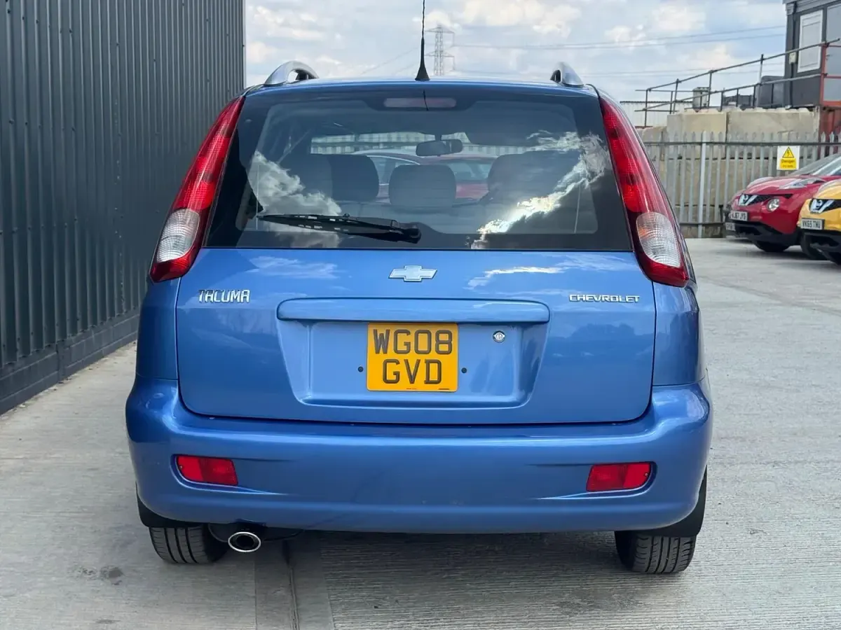 Used Chevrolet Tacuma SX 105 HP (77 kW) 2008 Blue MPV
