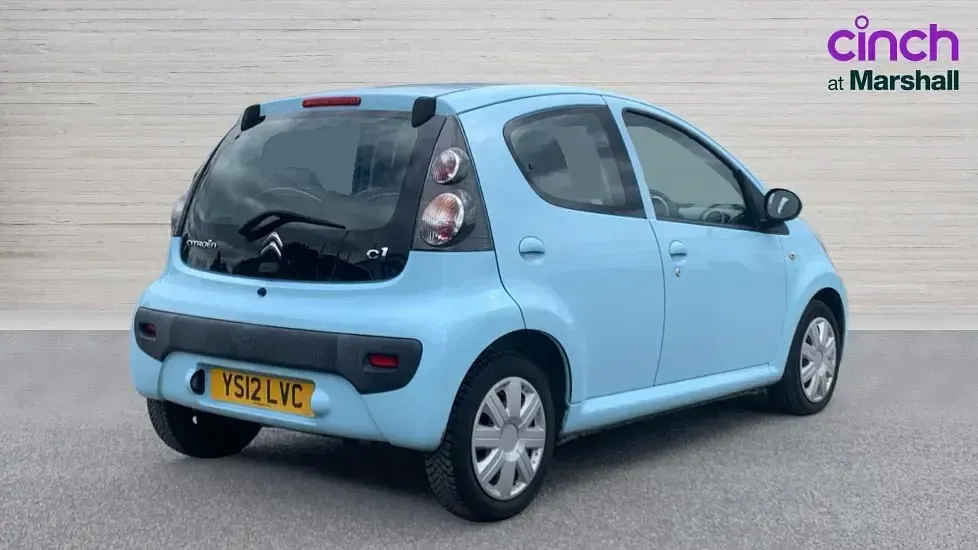 Usado Citroën C1 VTR Sport 68 CV (50 kW) 2012 Azul Utilitario