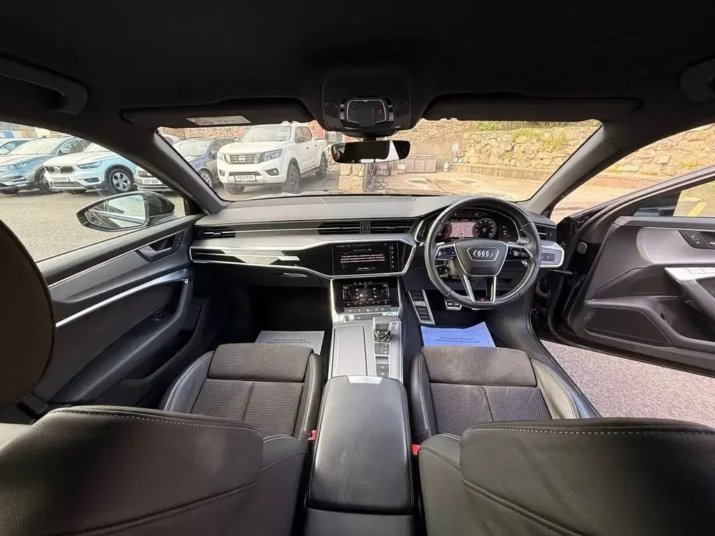 Used Audi A6 S-Line 204 HP (150 kW) 2019 Black Estate