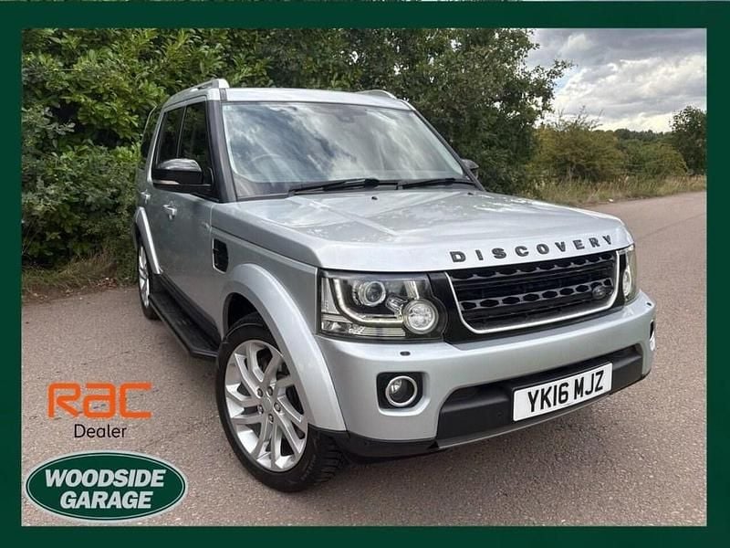 Silver Used 2016 Land Rover Discovery 4 Landmark SUV | £18,495 (Fair price) - Image 1/4