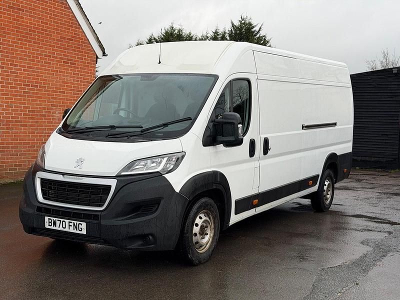 Used Peugeot Boxer S 140 HP (102 kW) 2021 White Van