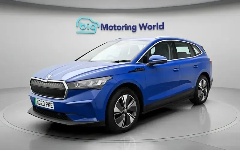 Used Skoda Enyaq iV ecoSuite 150 kW (204 HP) 2023 Blue SUV