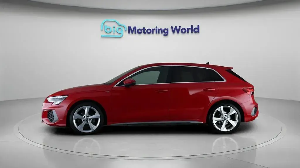 Used Audi A3 Sportback S-Line 150 HP (110 kW) 2020 Red Hatchback