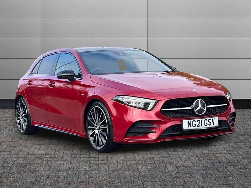 Red Used 2021 Mercedes A200 Exclusive Hatchback | £19,895 (A bit pricey) - Image 1/4