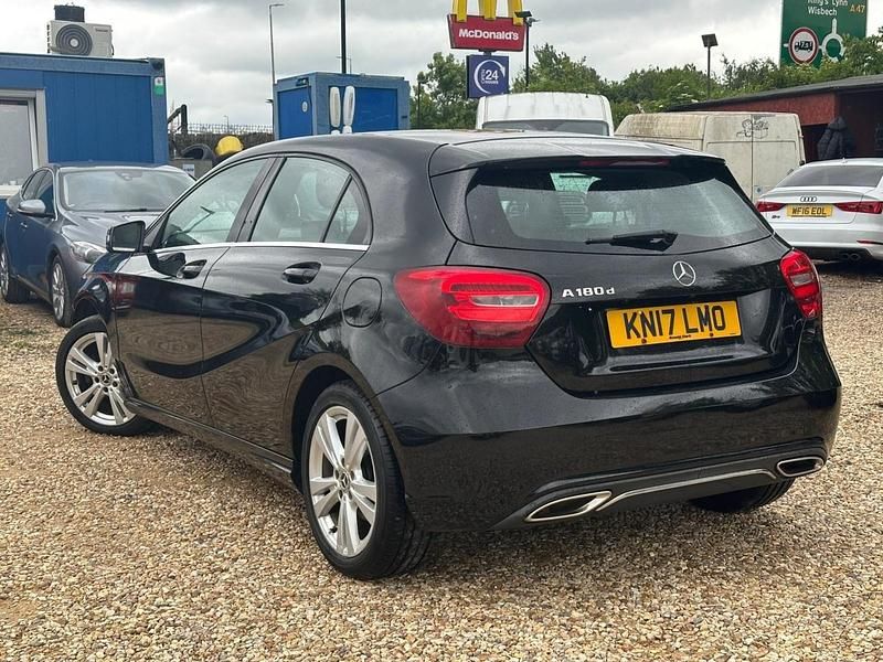 Used Mercedes A180 2017 Black Hatchback