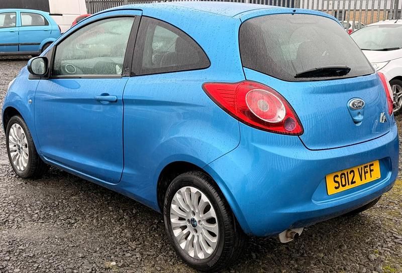 Used Ford Ka Zetec 69 HP (50 kW) 2019 Blue Sedan