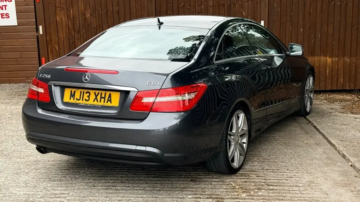 Used Mercedes E250 2013 Grey Coupe