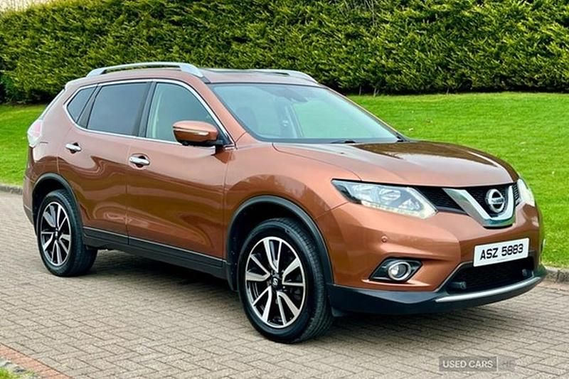 Orange Used 2017 Nissan X-Trail N-TEC SUV | £8,795 (Fair price) - Image 1/1