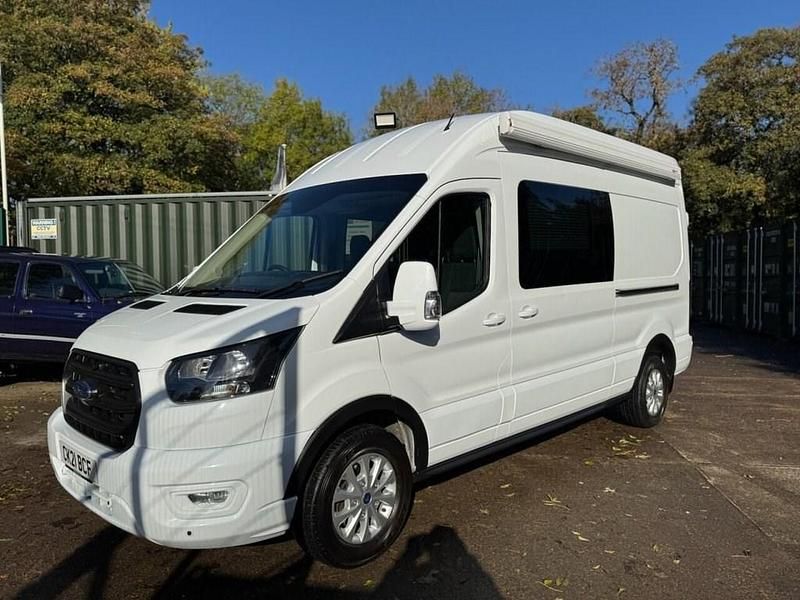Used Ford Transit S 130 HP (95 kW) 2021 White Van