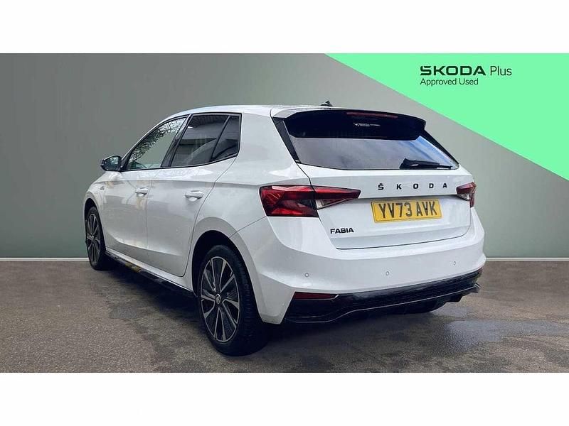 Used Skoda 110 R Monte Carlo 81 HP (59 kW) 2024 Moon white metallic Hatchback