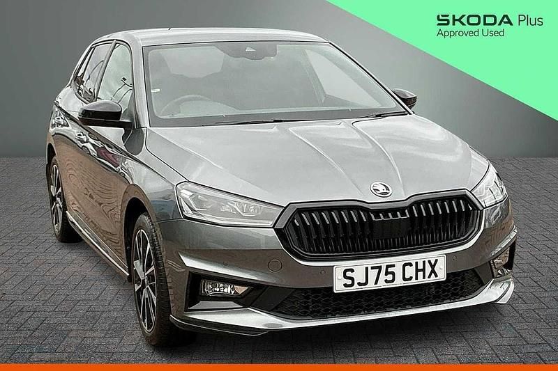 Used Skoda Fabia Monte Carlo 85 HP (62 kW) 2025 Graphite grey metallic Hatchback