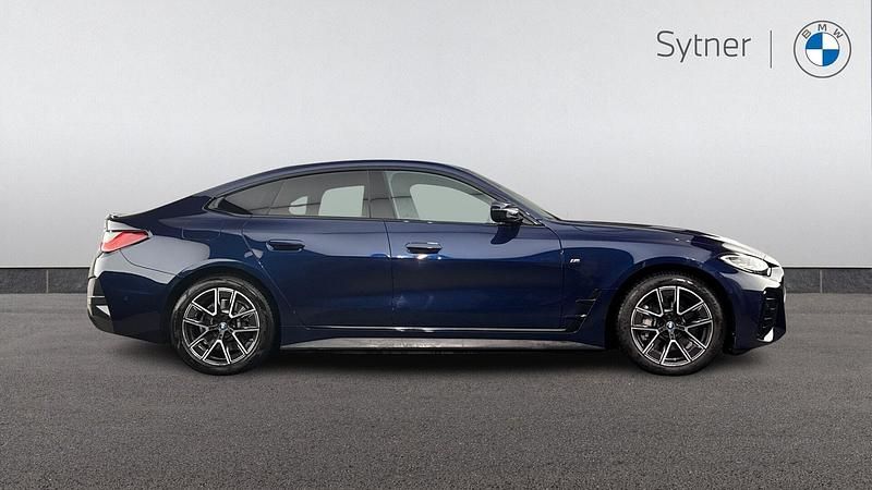 Used BMW i4 M Sport 250 kW (340 HP) 2022 Blue Sedan