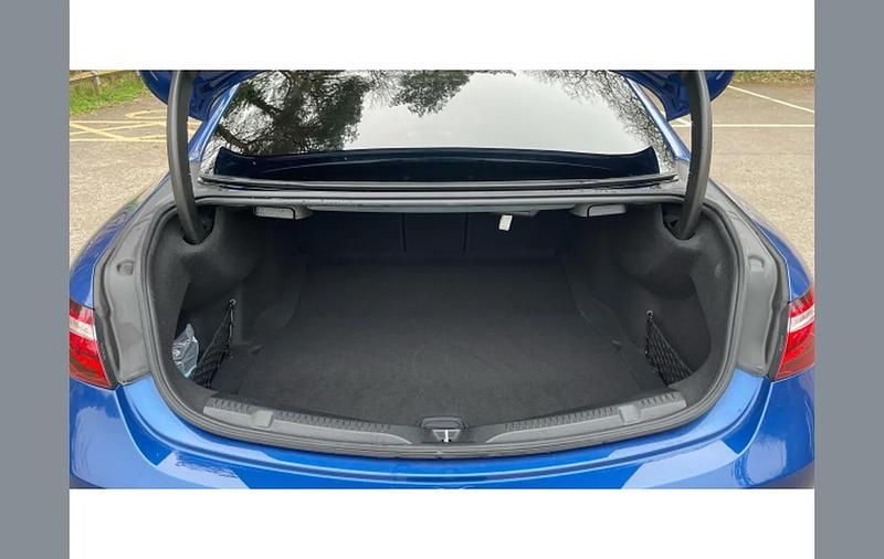 Used Mercedes E300 AMG line 254 HP (186 kW) 2022 Blue Coupe