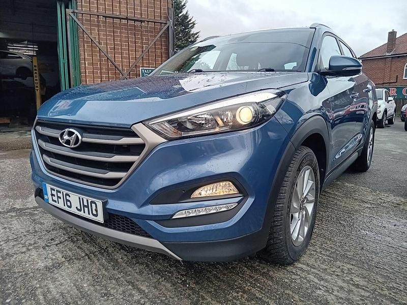 Used Hyundai Tucson SE 116 HP (85 kW) 2016 Blue SUV