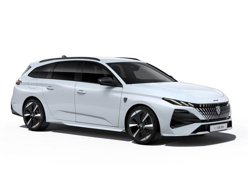 Okenite white New 2026 Peugeot e-308 GT Hatchback | £31,358 - Image 1/4