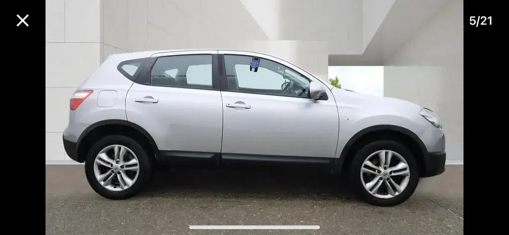 Used Nissan Qashqai Acenta 141 HP (103 kW) 2013 Silver SUV