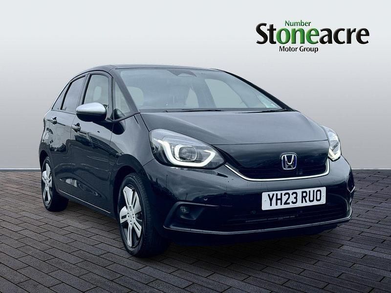 Black Used 2023 Honda Jazz Hybrid Hatchback | £16,700 (Good price) - Image 1/4