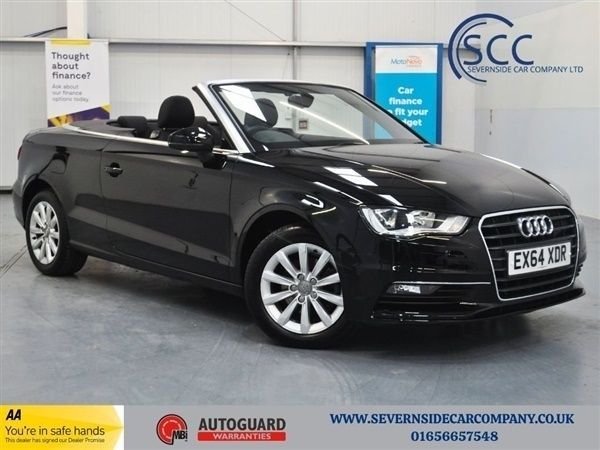 Black Used 2014 Audi A3 Cabriolet Cabriolet | £8,491 (Good price) - Image 1/1