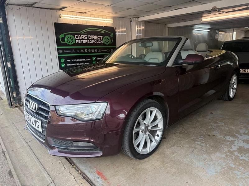 Used Audi A5 Cabriolet 2014 Red Cabriolet