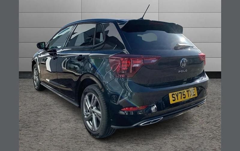 New VW Polo R-line 95 HP (69 kW) 2025 Black Hatchback