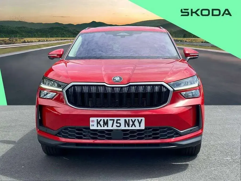 Used Skoda Kodiaq SE 150 HP (110 kW) 2025 Red SUV