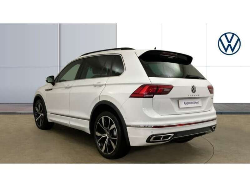 Used VW Tiguan R-line 150 HP (110 kW) 2021 White SUV