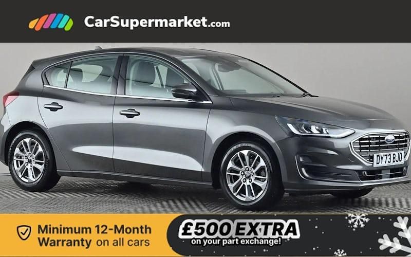 Grey Used 2023 Ford Focus Titanium Hatchback | £13,697 (Fair price) - Image 1/4