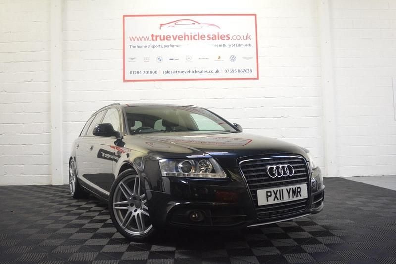 Black Used 2011 Audi A6 S-Line Estate | £7,000 (Fair price) - Image 1/4