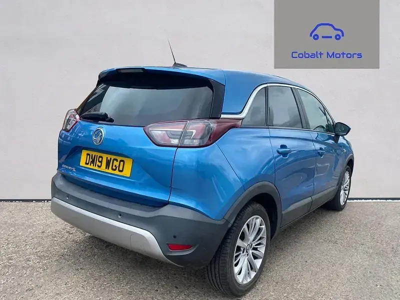 Used Vauxhall Crossland X Elite 130 HP (95 kW) 2019 Blue SUV
