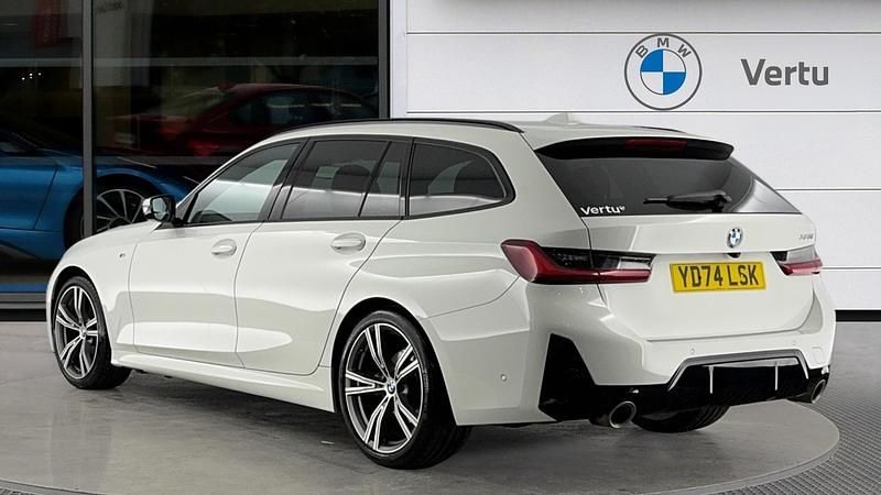 Used BMW 320 M Sport 184 HP (135 kW) 2024 White Estate