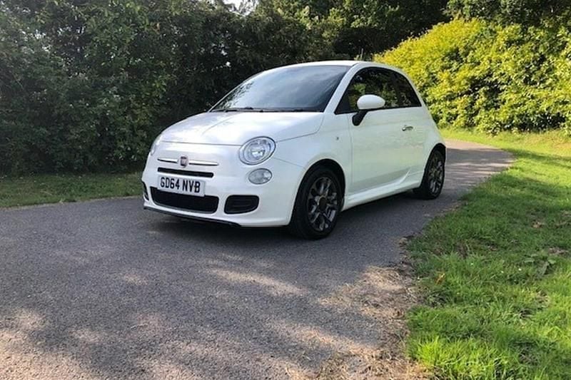 White Used 2015 Fiat 500 S Hatchback | £3,695 (Good price) - Image 1/1